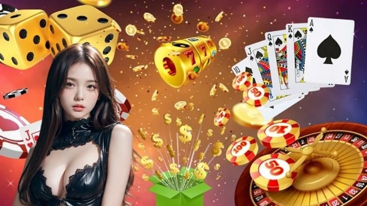Antarmuka permainan Domino QQ dengan kartu domino dan tata letak meja
